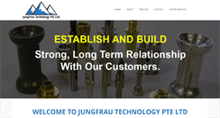 Desktop Screenshot of jungfrautech.com
